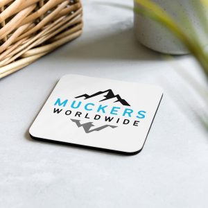 Muckers Worldwide - Cork-back coaster