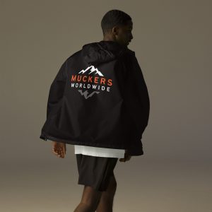 Muckers Worldwide - Unisex lightweight zip up windbreaker