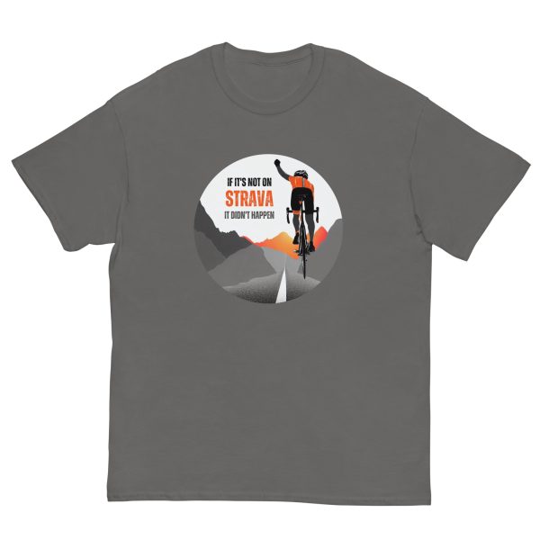 "if it's not on Strava it didn't happen" - Men's classic tee - Image 9