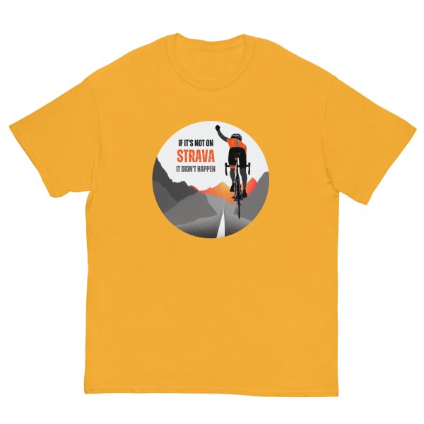 "if it's not on Strava it didn't happen" - Men's classic tee - Image 13