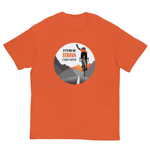 "if it's not on Strava it didn't happen" - Men's classic tee - Image 11