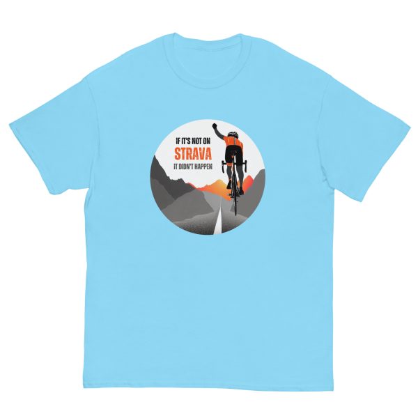 "if it's not on Strava it didn't happen" - Men's classic tee - Image 14