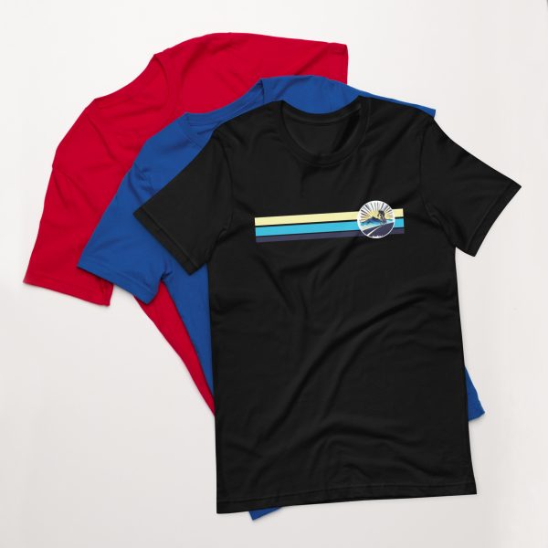 Cycling Stripes - Unisex t-shirt - Image 2